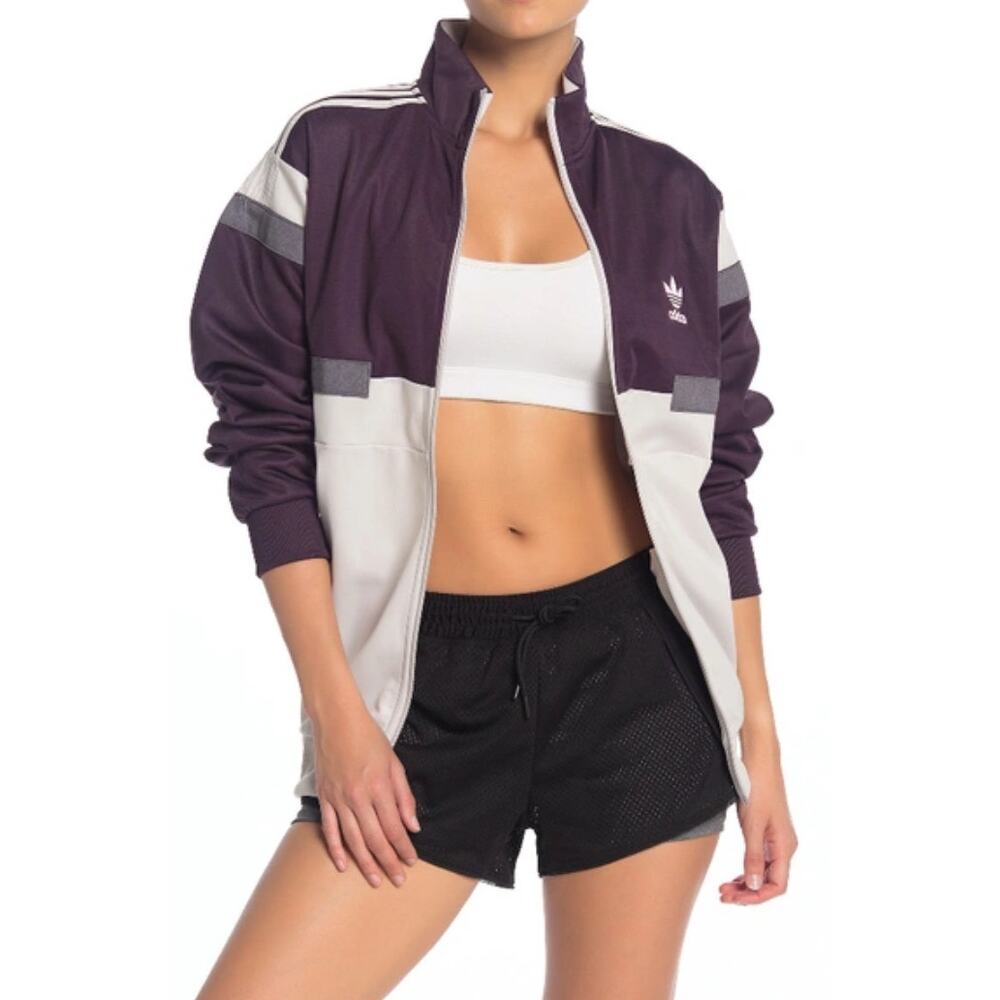 Adidas Womens BR8 Original Track Jacket Size XL New $90